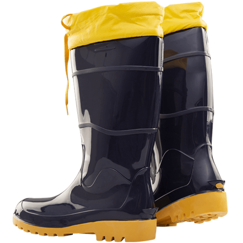 Bota Galocha Baspan Ultraleve de PVC Cano Longo
