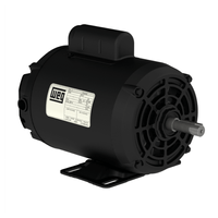 Motor Elétrico WEG de Chapa Aberta 1 CV 4 Polos Monofásico IP21 | 110/220V