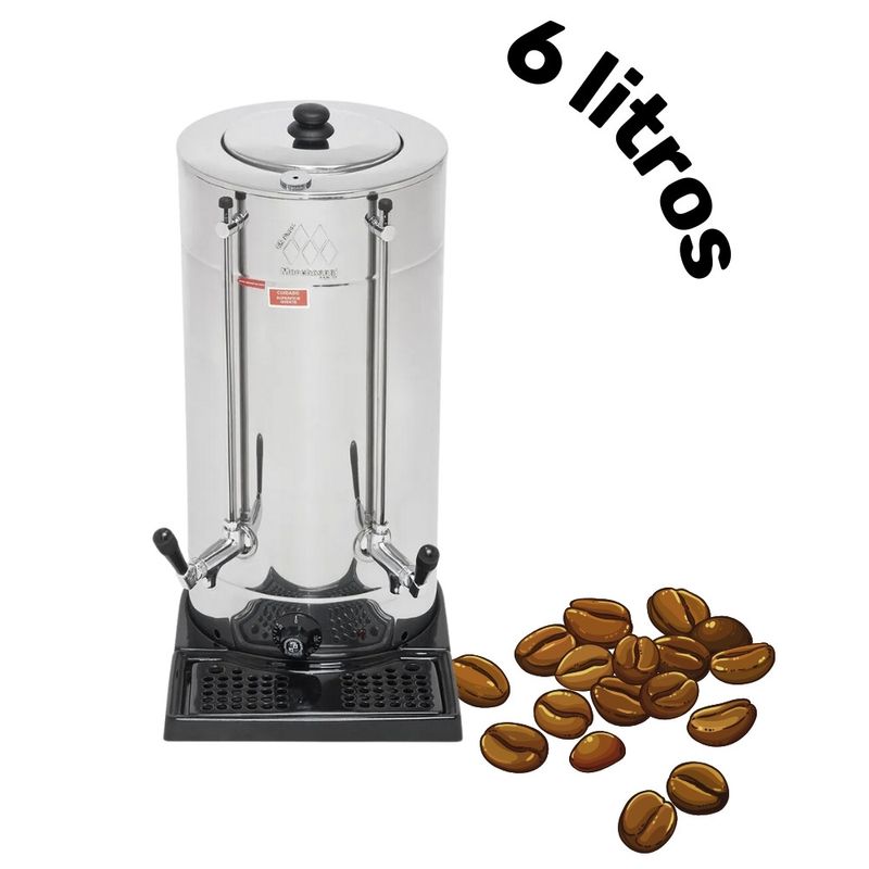 Cafeteira Elétrica Master Marchesoni 6 Litros 1300W | 220V