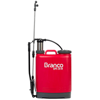 Pulverizador Costal Branco BPC20M 21L com Acionamento Manual