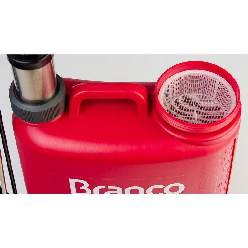 Pulverizador Costal Branco BPC20M 21L com Acionamento Manual