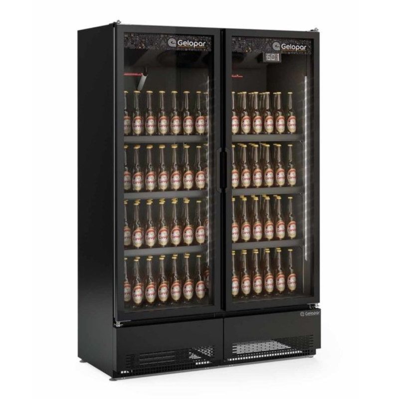 Refrigerador Expositor Gelopar 957 Litros GCBC-950 PR com Dupla Ação | 220V