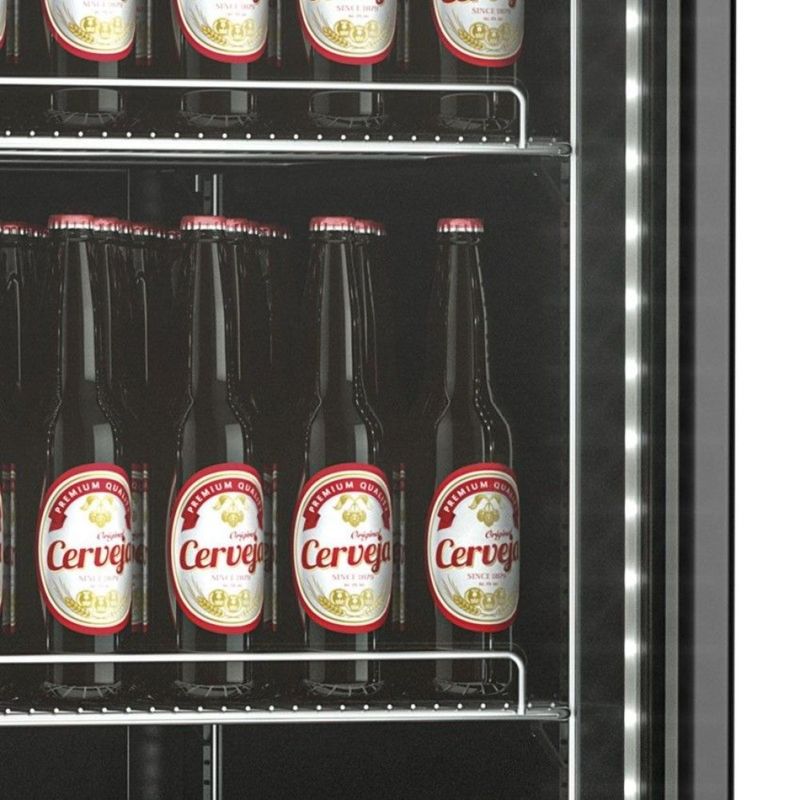 Cervejeira Vertical Gelopar GCB-57V LB PR com Porta de Vidro | 220V