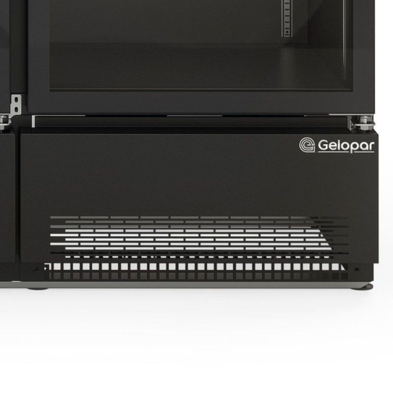 Refrigerador Expositor Gelopar 1468 Litros GCBC-1450 CB PR com 3 Portas de Vidro | 220V
