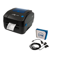 Kit Impressora Térmica de Etiquetas Prix IT400M + Cabos RS232C (CONV.TTL/RS+CABO RS-232C)