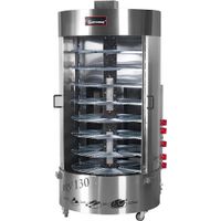 Assador Rotativo Vertical ARV 130 CQC Gas GLP