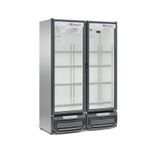 Expositor Vertical Conveniência Gelopar GCVR-950 TI 957 Litros Inox | 220V