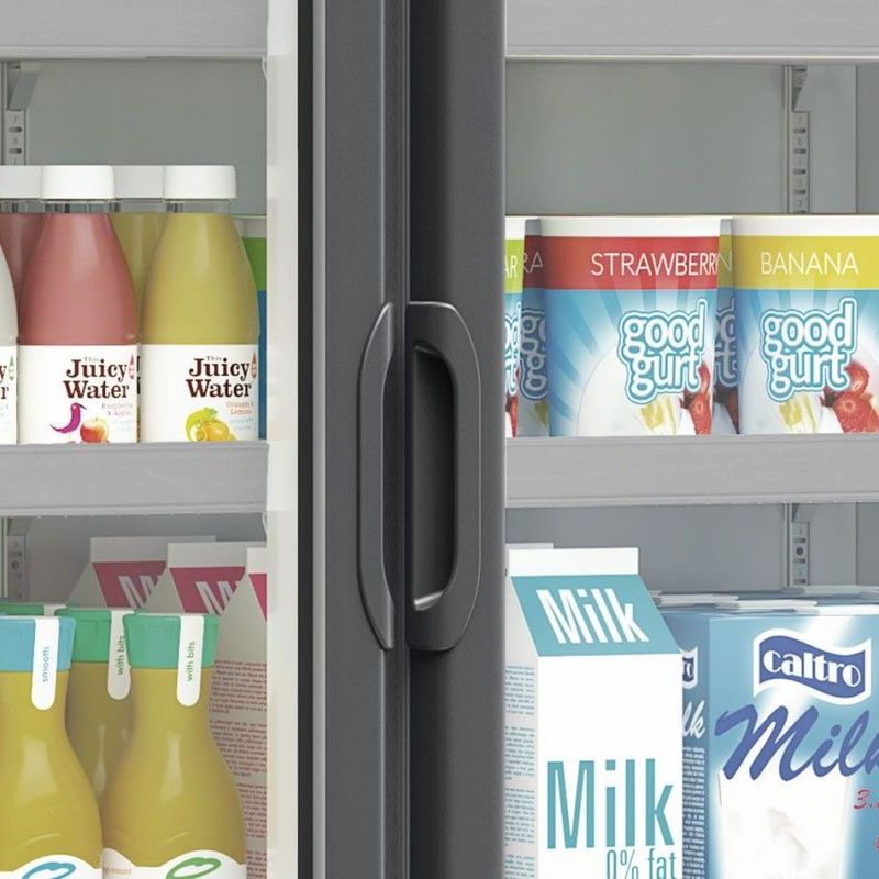 Expositor Vertical Conveniência Gelopar GCVR-950 TI 957 Litros Inox | 220V