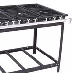 Fogão Industrial Extra 6 Bocas 30x30 com Forno – E6 Venâncio