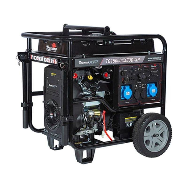 Gerador à Gasolina TG15000CXE-XP Toyama | 115V/230V