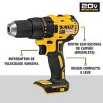 Parafusadeira Furadeira de Impacto 1/2" 20V MAX com 2 Bateiras + Carregador + Maleta | Bivolt