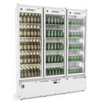 Cervejeira Auto Serviço 1,57m 3 Portas 958L Vanguard Extra Frio Refrimate | 220V
