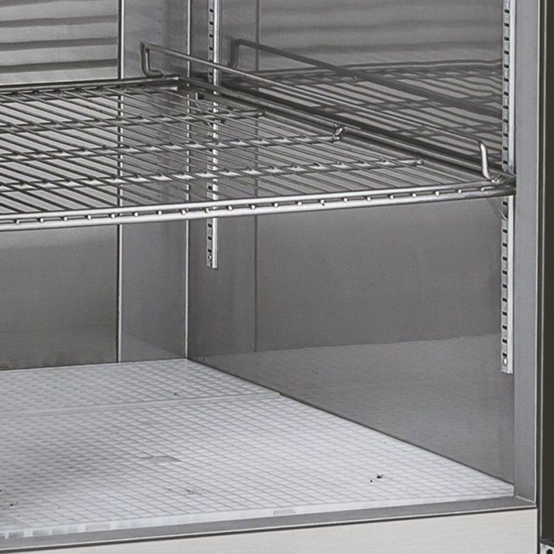 Geladeira Comercial Gelopar 6 Portas 2181 Litros GRCS-6P TI Inox | 220V