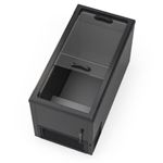 Freezer Horizontal Gelopar 395 Litros 2 Tampas de Vidro GHD-400 LB PR All Black | 220V