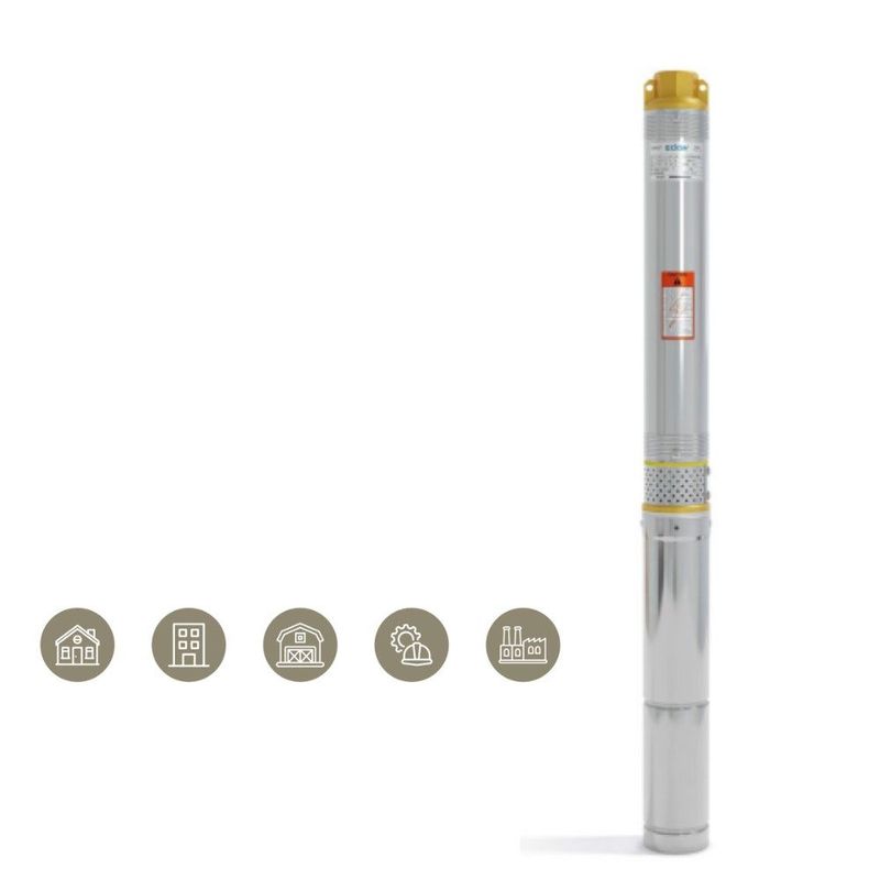 Motobomba Solar Submersa 3" W3PS311/72-CE Claw | 72-110V