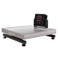 Balança Digital de Plataforma com Bateria Inox Balmak K-300IB-3/S | Bivolt