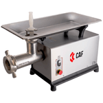 Moedor de Carne CAF 98DS-TI Inox Trifásico 400kg/h | 380V