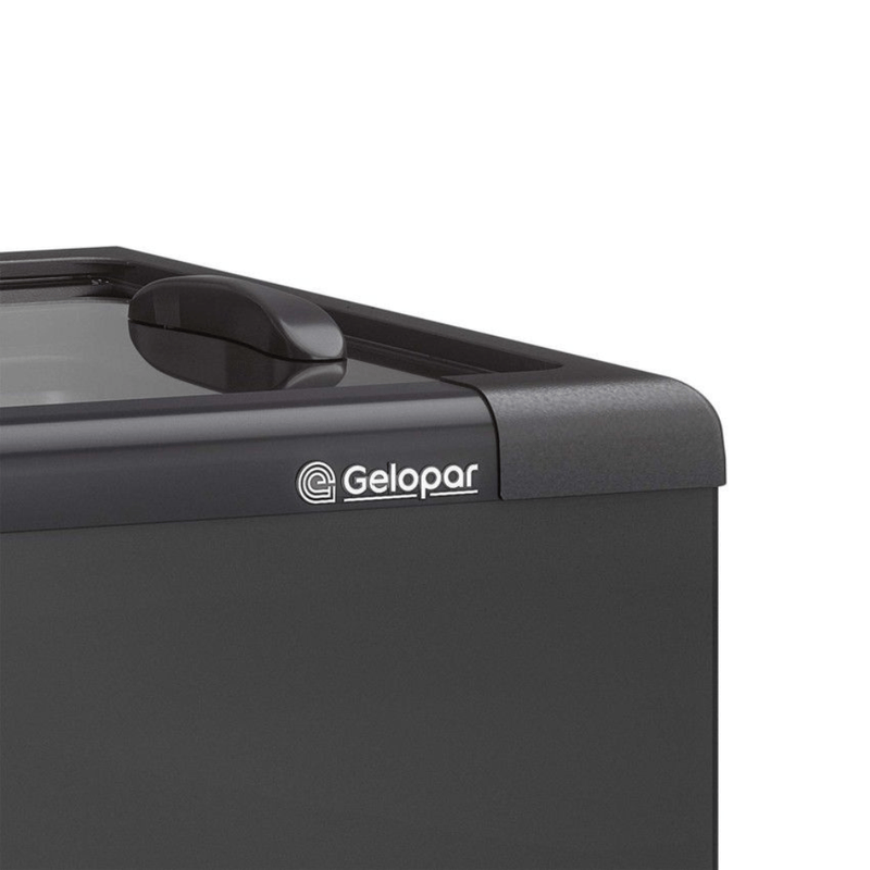 Freezer Horizontal Gelopar 2 Portas 295L GHD300LB Preto | 220V