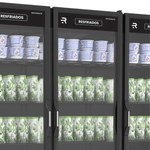 Refrigerador Expositor Vertical Refrimate 3 Portas 958L Preto ASVR3P | 220V