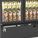 Refrigerador Expositor Vertical Refrimate 3 Portas 958L Preto ASVR3P | 220V