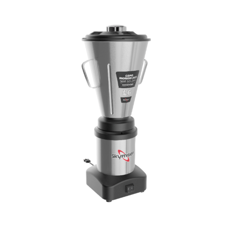 Liquidificador Inox Skymsen L6 6L 665W | Bivolt