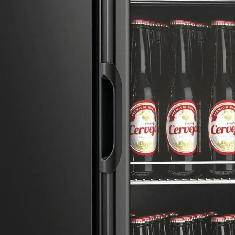 Cervejeira Vertical Gelopar 410L Porta Vidro Duplo LED GCB-40VLBPR | 220V