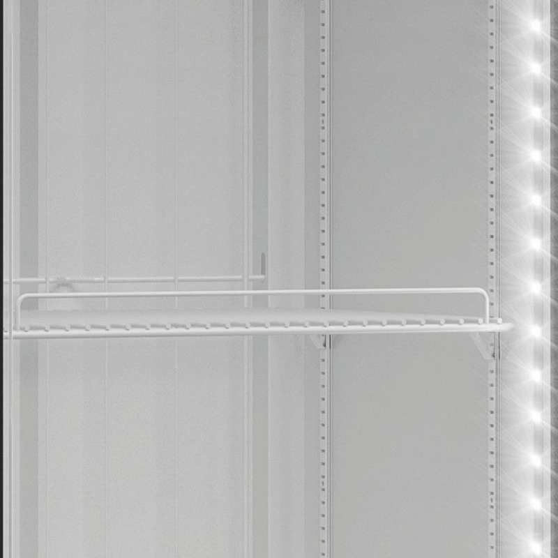 Freezer Vertical Gelopar GPF-57 578L LED Porta Aquecida Preto | 220V