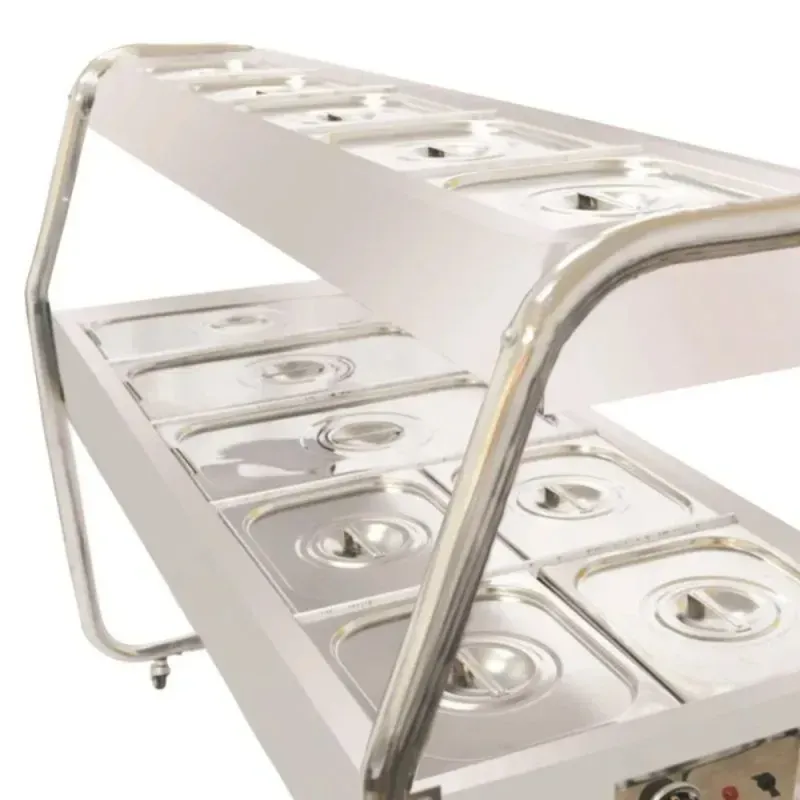 Estufa Venâncio Termos Dupla 8 Cubas Inox EAD8T Aquecimento e Resfriamento | 220V