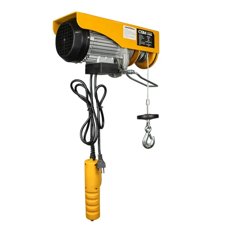 Guincho Elétrico Monofásico CSM TEC GT 300/600Kg | 220V
