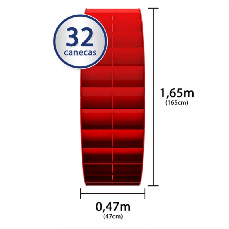 Roda D'Água Rochfer de Aço 1,65m x 0,47m Série B