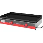 Chapa Elétrica Inox CBE 1000L Metalcubas com Termostato e Gaveta de Gordura |220V