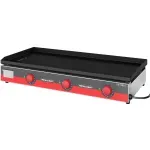 Chapa Elétrica Inox CBE 1200L Metalcubas com Termostato e Gaveta de Gordura |220V