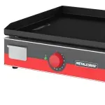 Chapa Elétrica Inox CBE 1200L Metalcubas com Termostato e Gaveta de Gordura |220V