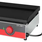Chapa Elétrica Inox CBE 1200L Metalcubas com Termostato e Gaveta de Gordura |220V
