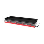 Chapa Elétrica Inox CBE 1500L Metalcubas com Termostato Individual e Gaveta de Gordura | 220V