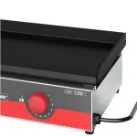 Chapa Elétrica Inox CBE 1500L Metalcubas com Termostato Individual e Gaveta de Gordura | 220V