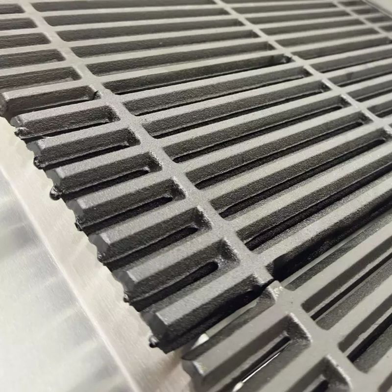 Chapa a Gás Charbroiler Prime 60 Venâncio Inox com Grelhas Dupla Face