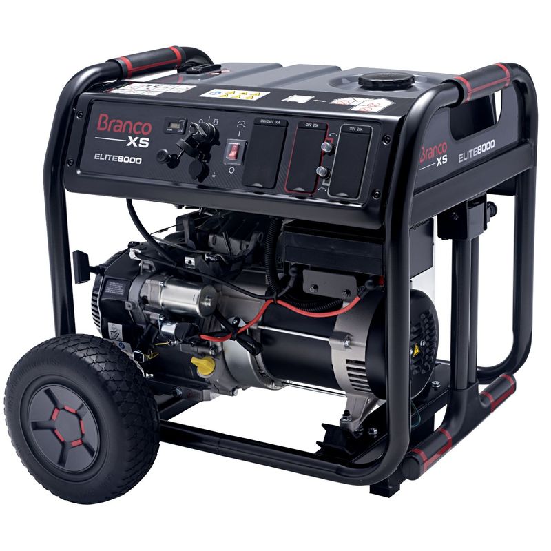 Gerador de Energia Briggs & Stratton à Gasolina XS 8000 Elite Partida Elétrica 10,5 kVA