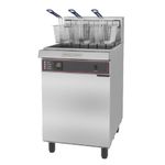 Fritadeira Elétrica Água e Óleo Metalcubas FAO 3 C PRM Inox Digital | 380V