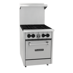 Fogão Industrial 4 Bocas Venâncio FA4F Inox com Forno e Chama Piloto