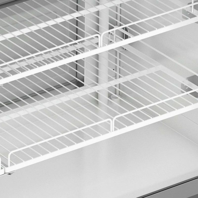 Expositor Refrigerado Vertical Gelopar GPFA-075R Ar Forçado 0º a +7ºC com LED