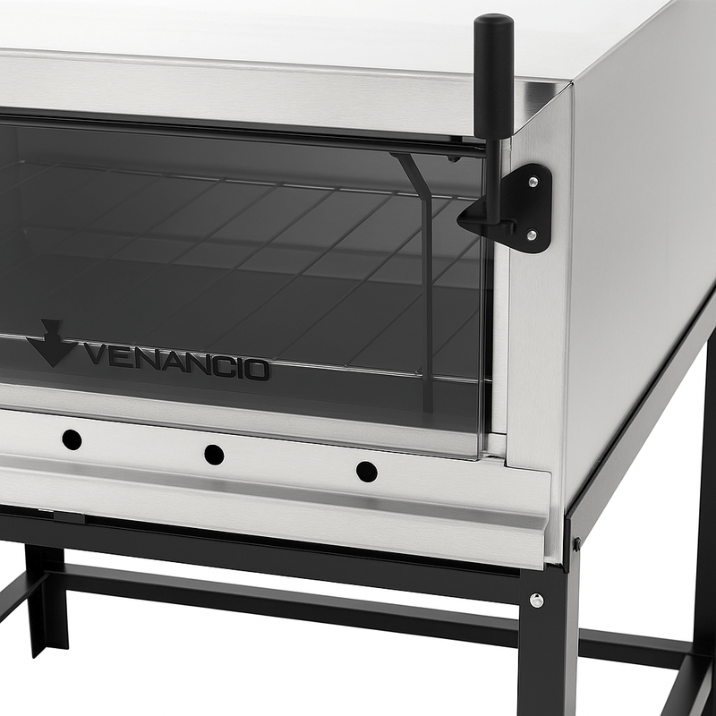 Forno Industrial FIRI90 à Gás 80x60cm Inox - Venâncio