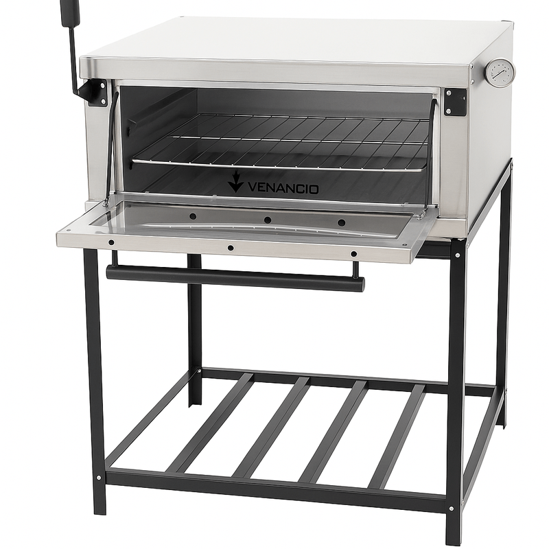 Forno Industrial FIRI90 à Gás 80x60cm Inox - Venâncio