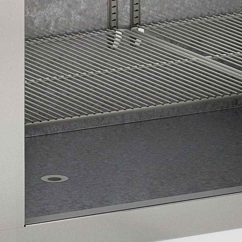Balcão Refrigerado de Encosto Gelopar GBFE-150 Inox com Cuba e Ar Forçado |