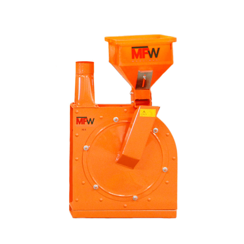 Triturador de Grãos MFW TO-02 com Ciclone e Base Universal