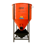 Misturador de Ração MFW MRO 1000 Plus 1000Kg com Silo em Polietileno