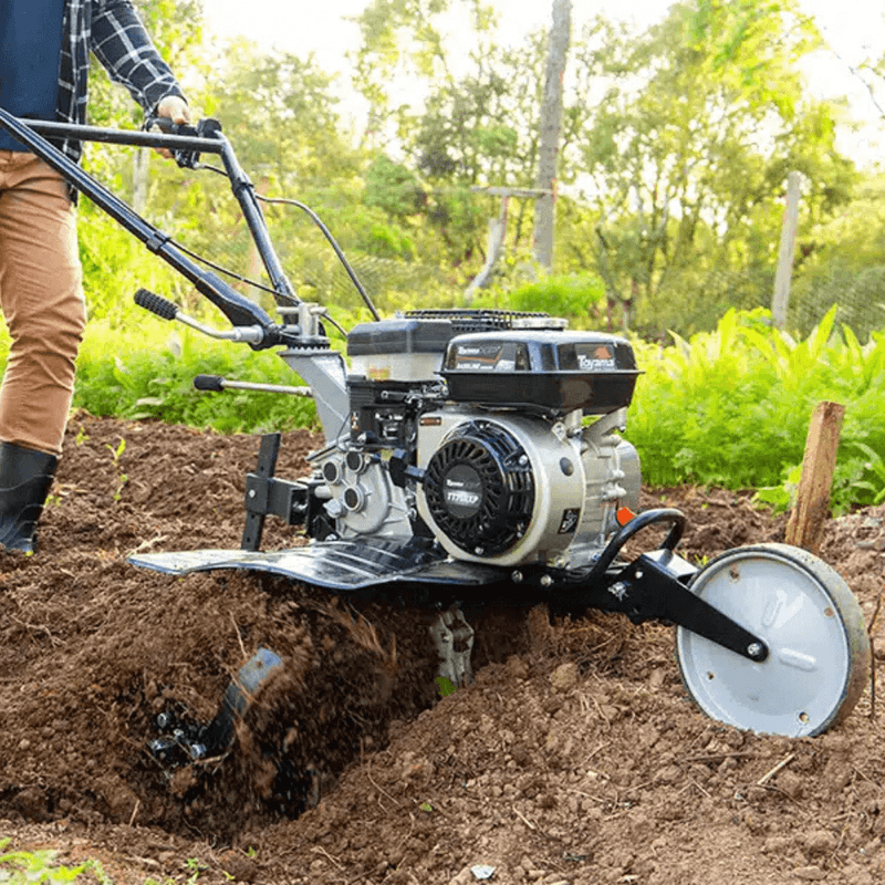 Motocultivador a Gasolina Toyama TT75R-XP 7HP com Rodas e Guidão Reversível