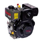 Motor a Diesel Branco BD 5.0 4 Tempos 4,5CV Partida Manual