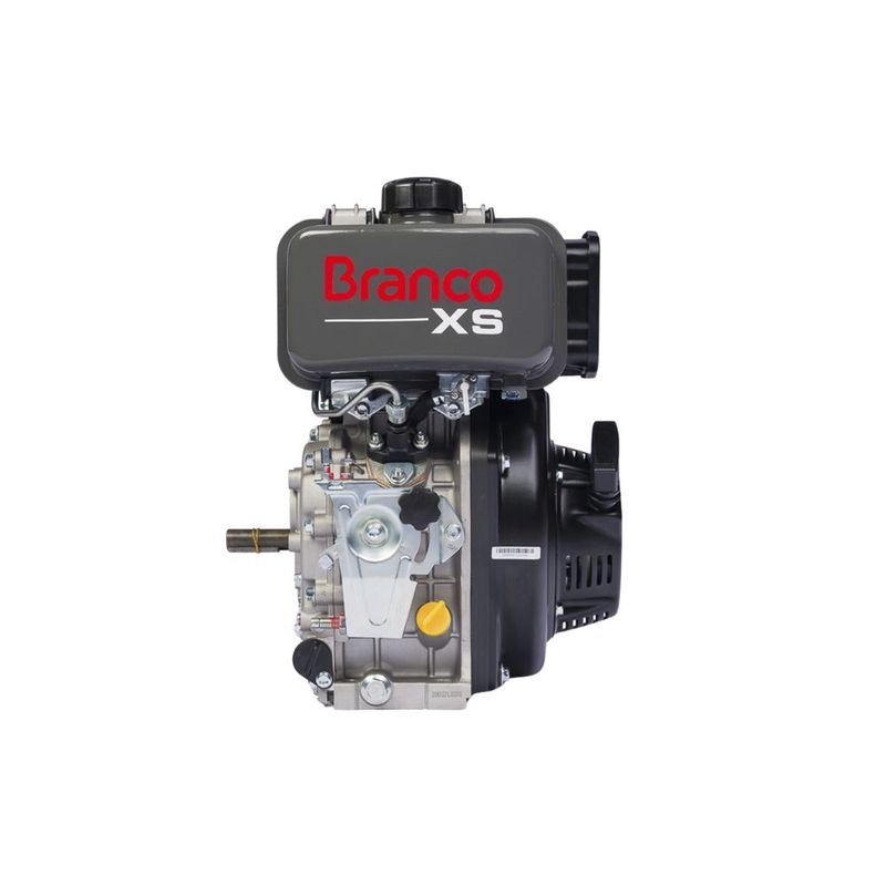 Motor a Diesel Branco BD 5.0 4 Tempos 4,5CV Partida Manual