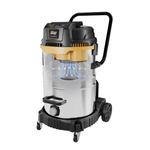 Aspirador de Pó e Água WAP GTW Inox 50i 2600W com 2 Motores e Barril 50L | 220V